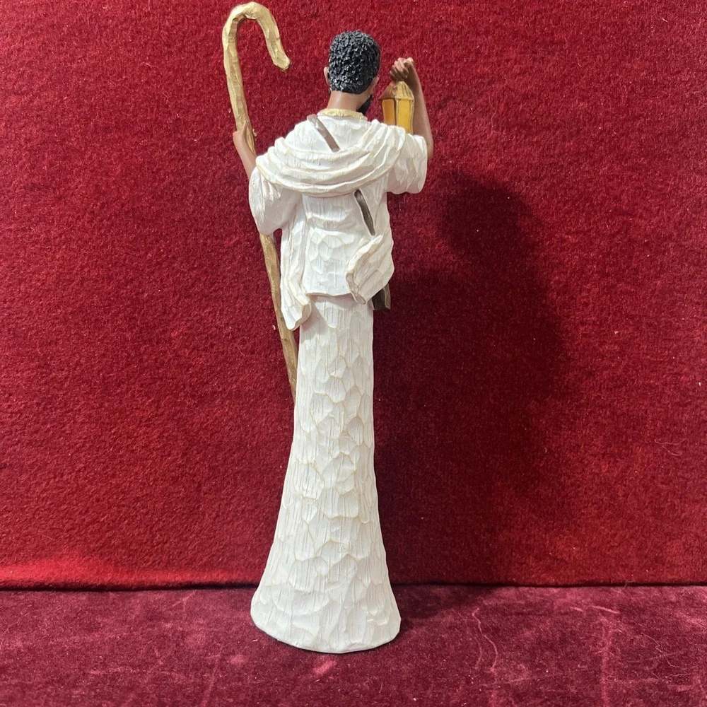 Hawthorne Village 2009 Thomas Kinkade Elegant Blessings Faithful Shepard A0155‎